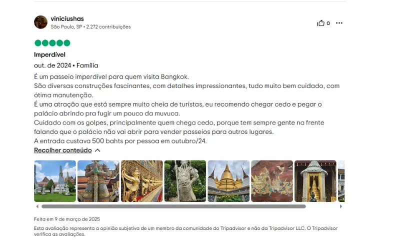 Grande Palácio: arquitetura impressionante em Bangkok