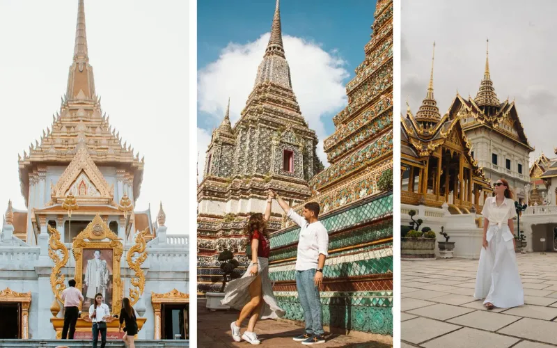Wat Traimit - Wat Pho - O Grande Palácio