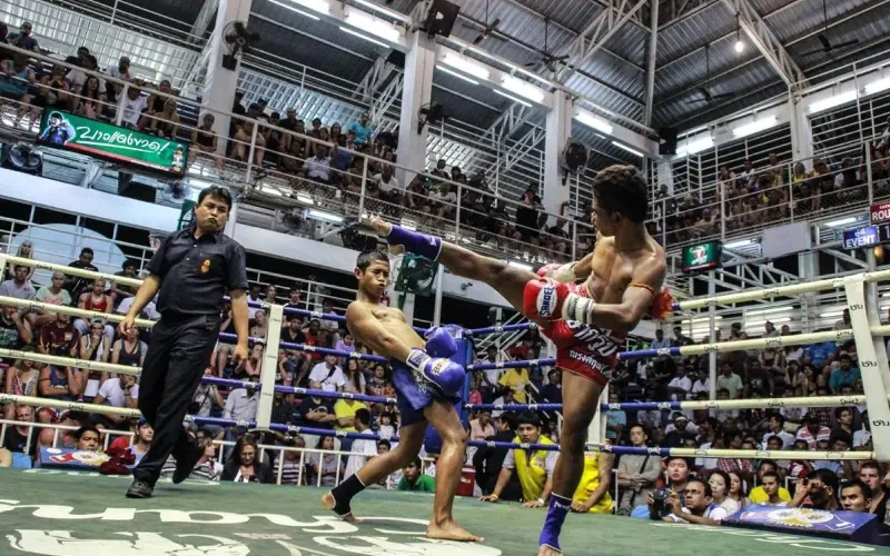 Assista lutas de Muay Thai no Patong Stadium