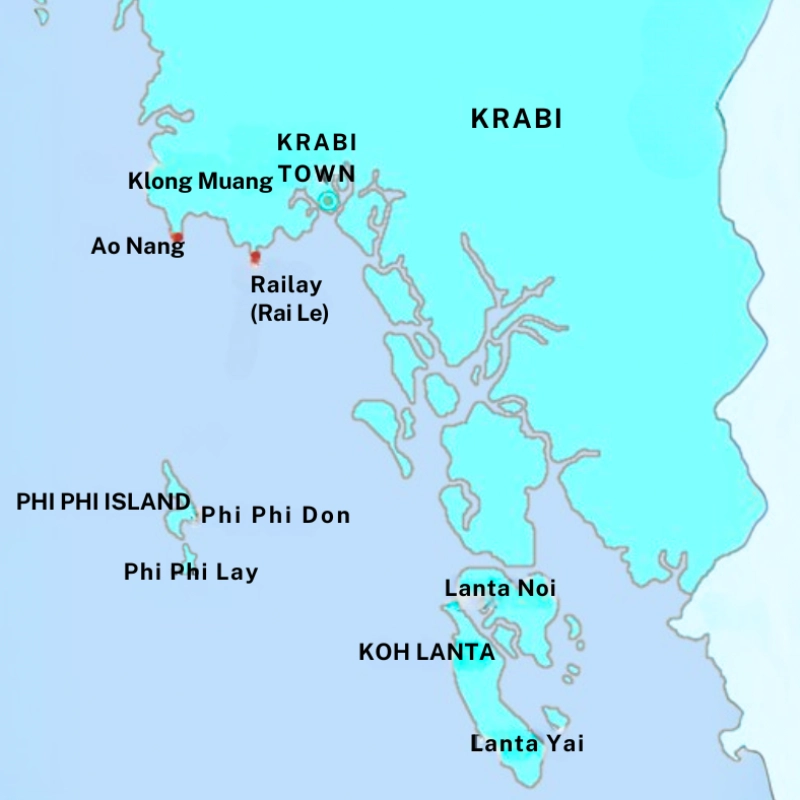 Krabi abre caminho ao paraíso do Andaman
