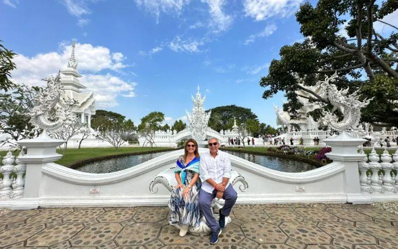 Fusão de budismo e arte moderna: templo que simboliza a superação da tentação