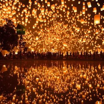 Festival das Lanternas da Tailândia