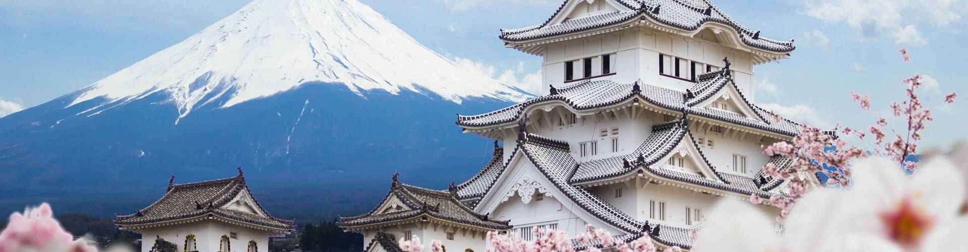 Pacotes para Japão, China e Hong Kong