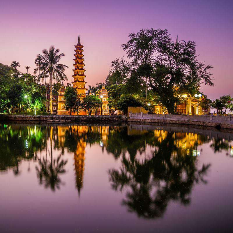 Pagoda de Tran Quoc - Hanói