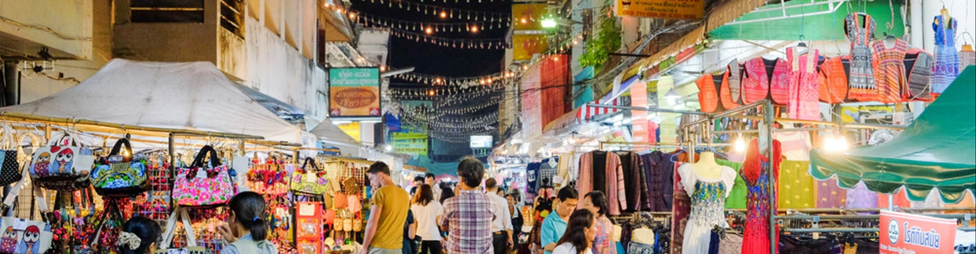 Viagem para Chiang Rai Night Bazaar
