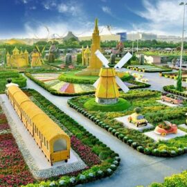 Jardín milagroso de Dubái