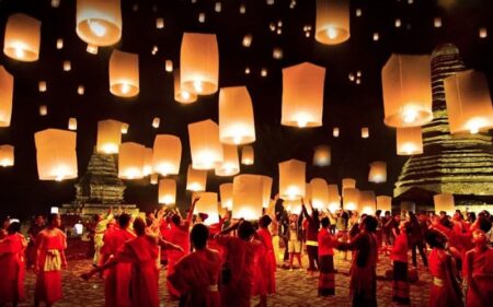 Tailandia y Maldivas con Festival de linternas en Chiang Mai.