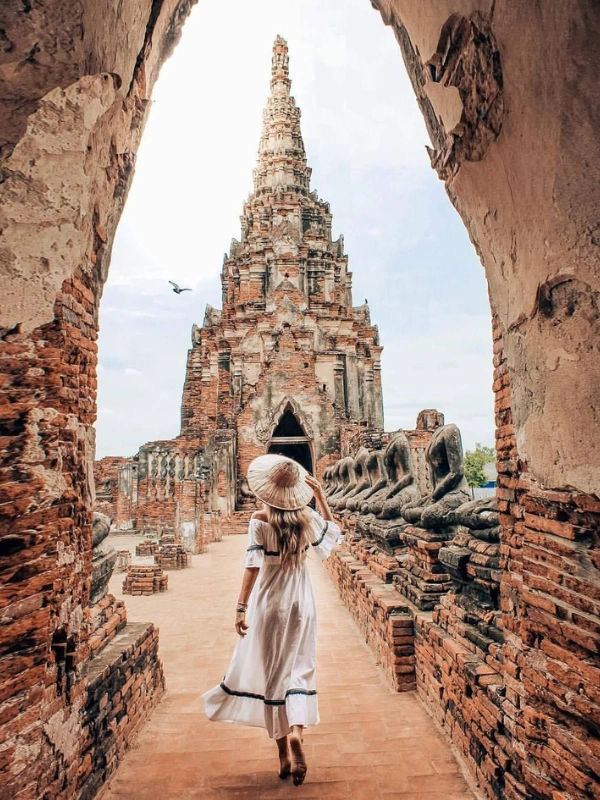 Ayutthaya é Patrimônio Mundial com templos históricos