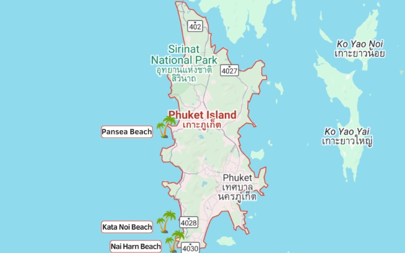 Praias tranquilas e clima de luxo em Phuket