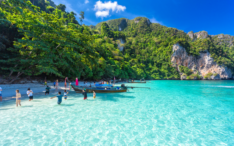 Ilha Bamboo é tranquila e perfeita para relaxar