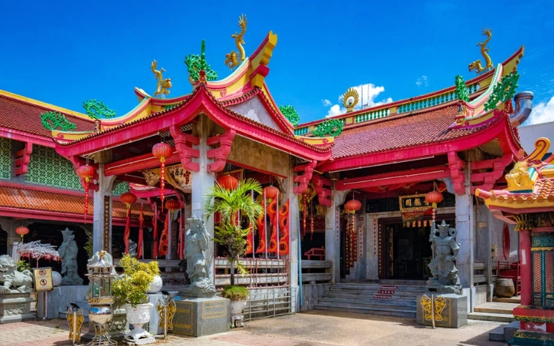 Jui Tui Shrine honra deus das artes e medicina