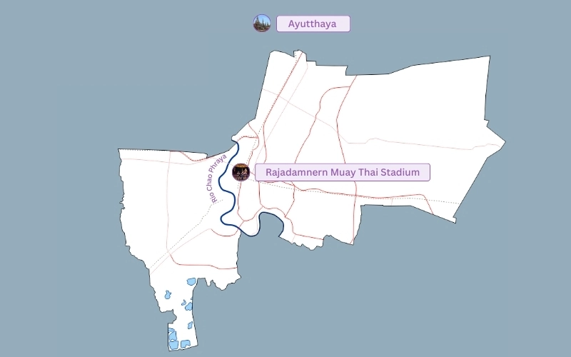 Descubra Ayutthaya e sinta a emoção do Muay Thai
