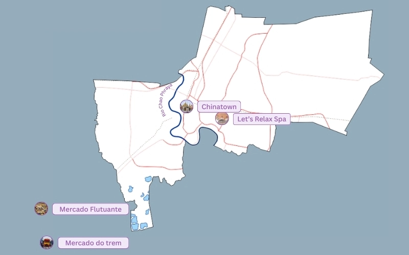 Curta mercados de manhã e sabores de Chinatown à noite