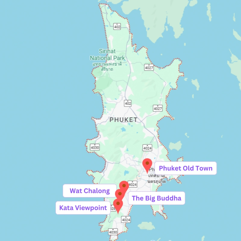 Dia três descubra Phuket Town e Wat Chalong