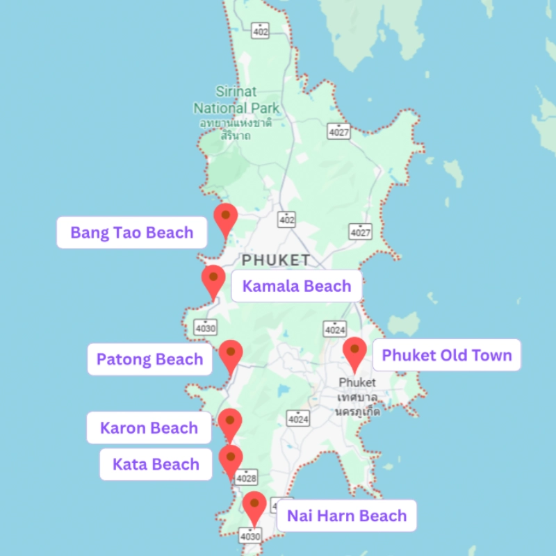 Phuket tem hospedagem para todos os estilos