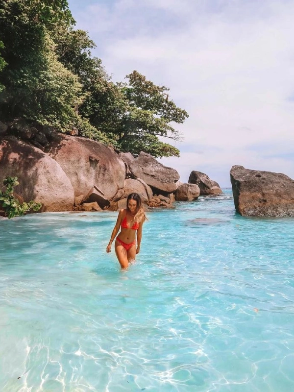 Mergulhe em águas claras das Ilhas Similan