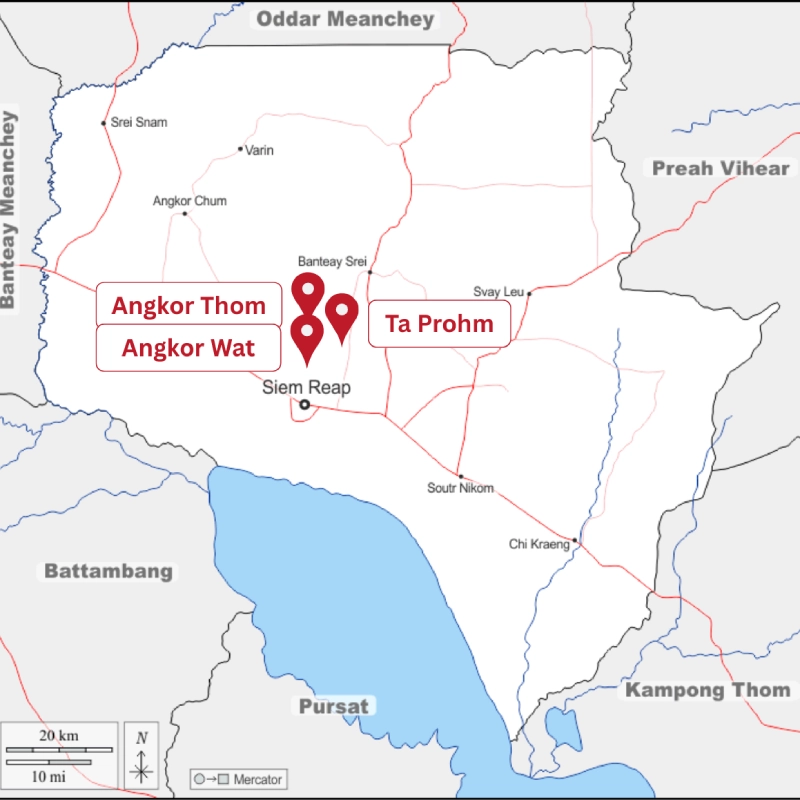 Explore Angkor e seus fascinantes templos culturais