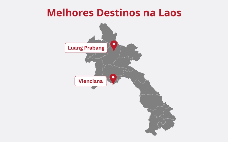 Luang Prabang e Vientiane revelam o encanto de Laos