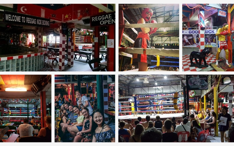 Luzes do ringue - bem-vindo ao Reggae Bar