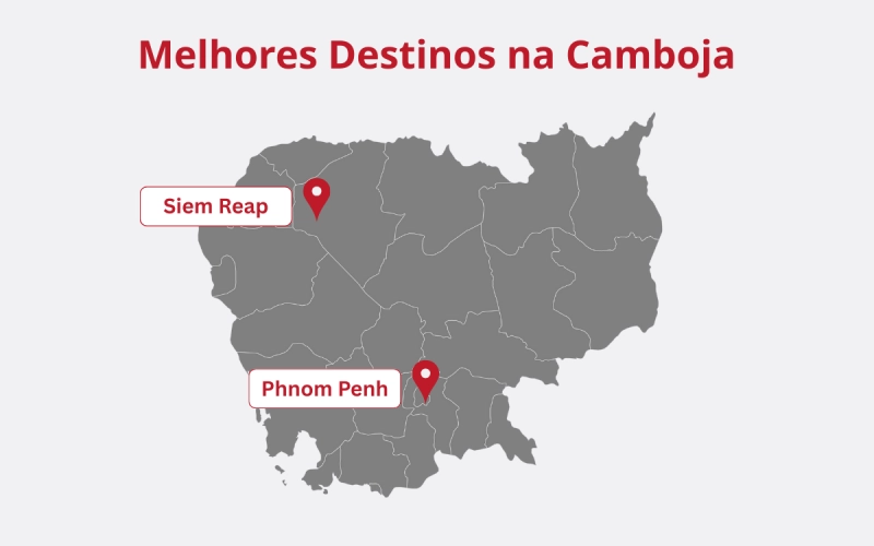 Siem Reap e Phnom Penh revelam o encanto do Camboja