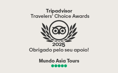 Mundo Asia recebe o Prêmio Travellers’ Choice do TripAdvisor 2025
