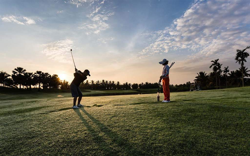 Campo de golfe do Sofitel Angkor Phokeethra Golf & Spa Resort