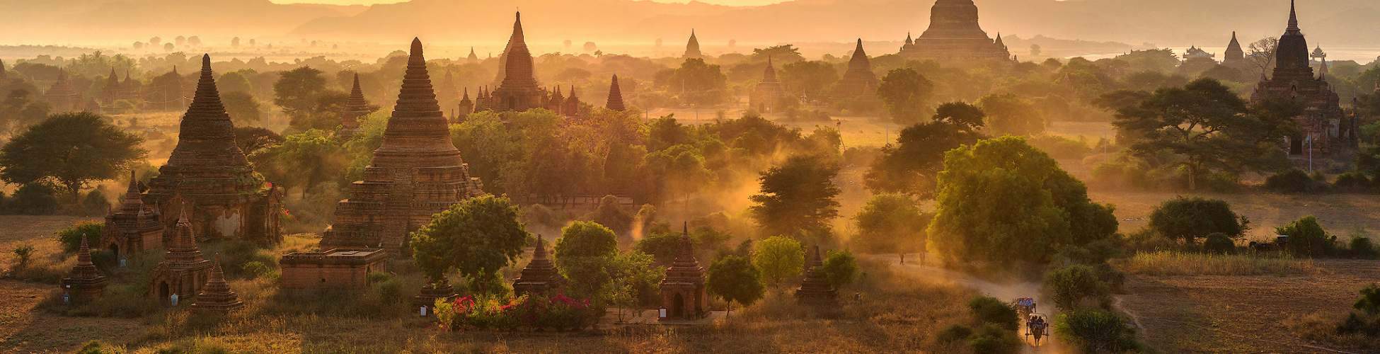 romantic bagan sunset honeymoon