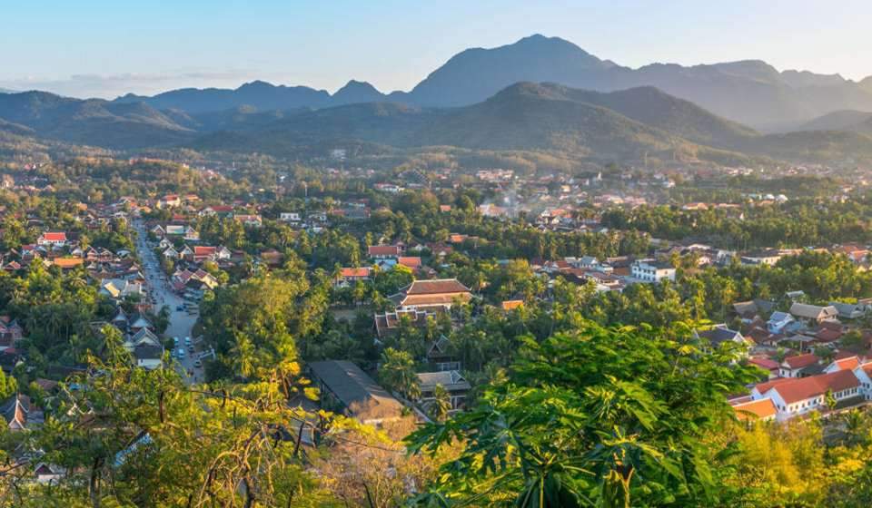 mount phousi laos