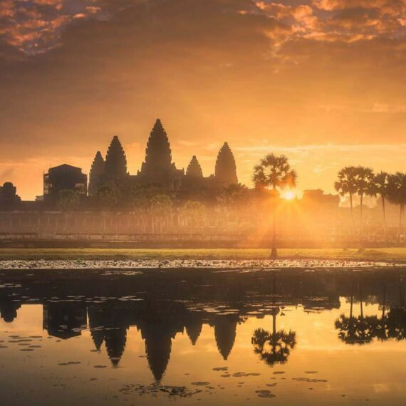 Angkor Wat al atardecer