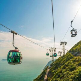 Cablecar system of OCEAN PARK
