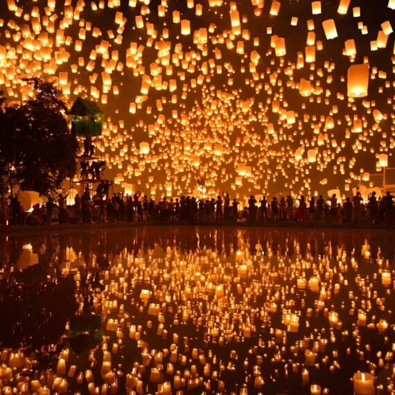 Festival de linternas de Chiang Mai