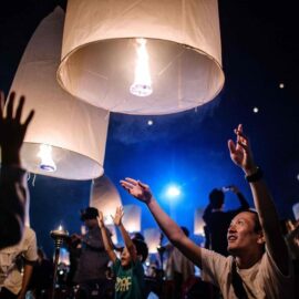 Festival de linternas de Chiang Mai