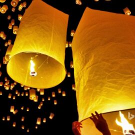 Festival de linternas de Chiang Mai